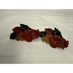 Fall‎ Autumn Multicolored Fall Leaf Leaves Napkin Ring